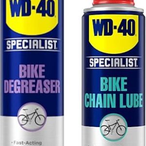 WD-40 All Conditions Bike Chain Lube and Chain Cleaner/Degreaser