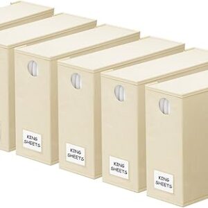 SpaceAid 6 Pack Bed Sheet Organizers