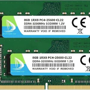DUOMEIQI 16GB DDR4 3200MHz SODIMM RAM