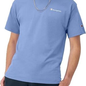 Champion Men’s T-Shirt, Classic Graphic T-Shirt, Soft and Comfortable T-Shirts for Men, Script Logo (Reg. or Big & Tall)