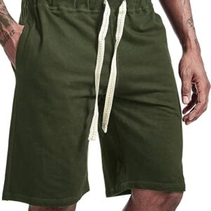Men’s Casual Cotton Athletic Shorts
