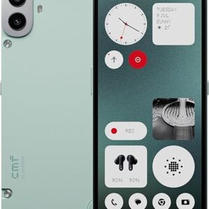 CMF Phone 1 8+256GB – Unlocked Smartphone with 50 MP Rear Camera with Ultra XDR, 6,67″ Super AMOLED Display and Nothing OS 2.6 – Light Green