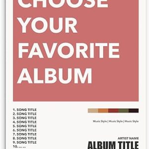 Request Your Own Album Choice, Custom Album Poster, Album Cover Posters, Album Art, Wall Art Print Wall Decor, Personalized Customized Gifts…