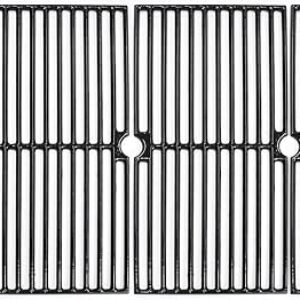 Hongso 17 5/8 inch Cast Iron Grill Grates Replacement for Dyna-Glo DGE486BNP M486BBDG14 M486GMDG14 M486RDDG14, Brinkmann 810-9590-S, Master…