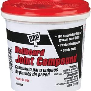 Dap 10100 Wallboard Joint Compound, White , 3-Pound