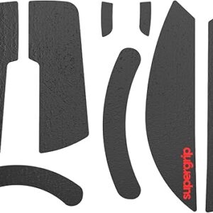Pulsar Gaming Gears SUPERGRIP Griptape Set for Razer Deathadder V3 Pro Sweat Absorbing High Performance Anti Slip 3M Adhesive no Residue Mo…