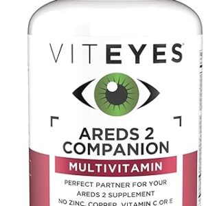 Viteyes Classic AREDS 2 Companion Multivitamin Supplement, Comprehensive Multivitamin Formula for AREDS 2 Users, 30 Capsules, Companion Cap…