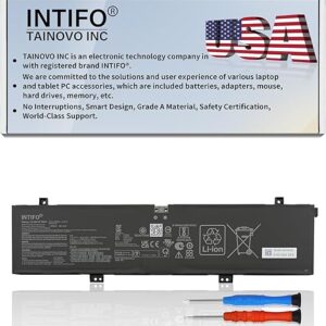76Wh C41N2101 Battery Compatible with ASUS ROG Zephyrus G14 GA402 GA402R GA402RJ GA402RK GA402NI GA402NJ TUF Dash F15 FX517ZC FX517ZR Zenboo…