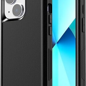AICase for iPhone 13/iPhone 14 Case,Heavy Duty 3-Layer Rugged Pocket-Friendly Phone Case,Durable Military Grade Protection Shockproof/Drop Proof/D…