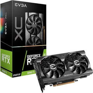 EVGA GeForce RTX 3060 Ti XC Gaming, 08G-P5-3663-KL, 8GB GDDR6, Metal Backplate, LHR (Renewed)