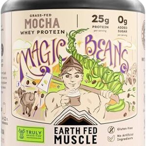 Earth Fed Muscle Mocha Whey Protein Isolate