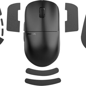 Pulsar Gaming Gears SUPERGRIP Griptape Set for X2H Medium Sweat Absorbing High Performance Anti Slip 3M Adhesive no Residue Mouse Grip Tape…