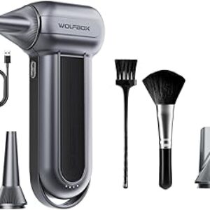 WOLFBOX MF100 Electric Air Duster& Replaceable Nozzle for MF100 Electric Air Duster