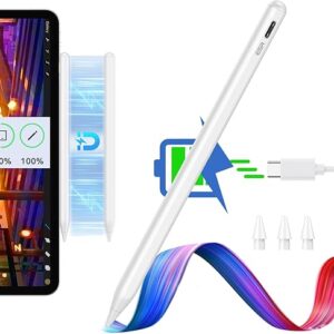 ESR Magnetic Wireless Charging iPad Pencil, 2nd Generation Stylus Pen for iPad, Digital Pencil Pro with Tilt Sensitivity and Palm Rejection …