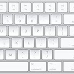 Apple Magic Keyboard with Numeric Keypad: Wireless, Bluetooth, Rechargeable. Works with Mac, iPad, or iPhone; US English – White