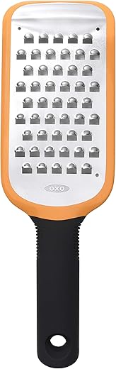 OXO Good Grips Etched Coarse Grater, Orange