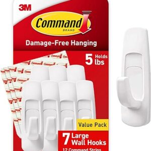 Command Large Utility Hooks, 7-Pack