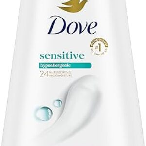 Dove Sensitive Skin Body Wash Pump 30.6 oz