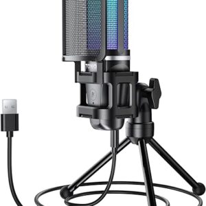 TONOR RGB USB Gaming Microphone Kit