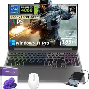 Lenovo Legion Pro 5i Gaming Laptop, 16″ WQXGA, 24-Core i9-14900HX Processor, GeForce RTX 4060, 32GB DDR5, 1TB SSD, Backlit KB, Win 11 Pro, …