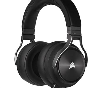 CORSAIR VIRTUOSO RGB WIRELESS XT Multiplatform Gaming Headset With Bluetooth – Dolby Atmos – Broadcast Quality Microphone – iCUE Compatible…