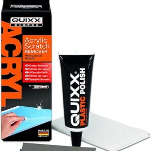 QUIXX 10003 Acrylic Scratch Remover – Removes Scratches From Clear Acrylic and Plexiglas Surfaces On Cars, Motorcycles, Caravans, and Boats