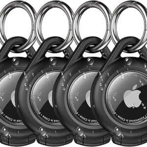 4-Pack Waterproof Airtag Keychain Holders