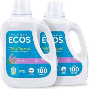 ECOS Lavender Laundry Detergent, 2-Pack