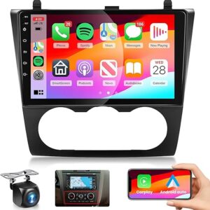 for Nissan Altima 2008-2012 Car Stereo Radio with Wireless Car Play Android Auto MirrorLink, 9 inch HD IPS Touch Screen GPS Navigation Head …