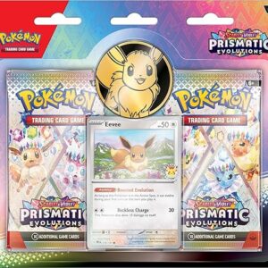 POKEMON TCG: SCARLET AND VIOLET: PRISMATIC EVOLUTIONS TWO-BOOSTER BLISTER