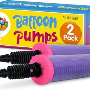 Handheld Dual Action Balloon Pump – 2 Pack