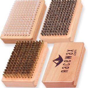 RaceWax Pro Ski Wax Hand Brush Kit
