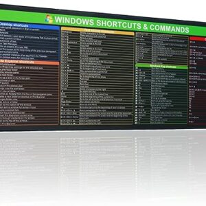 Windows Shortcuts Extra Large Mouse Pad