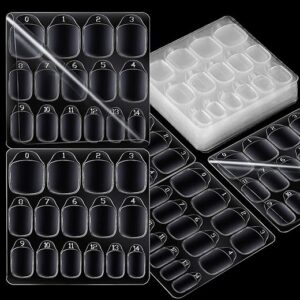 Teenitor 300pcs Nail Adhesive Tabs, 15 Sizes