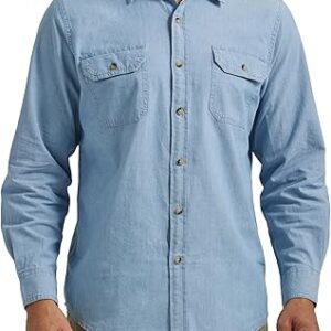 Wrangler Authentics Men’s Long Sleeve Classic Woven Shirt