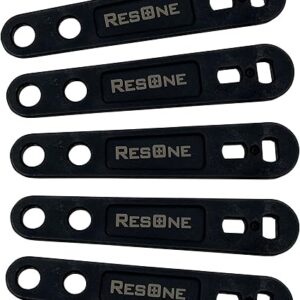 ResOne Hardened Medical Oxygen Cylinder Wrench for CGA-870 Post Valves, 5 Pack, Durable Hard Nylon Plastic, Essential Oxygen Accessories fo…