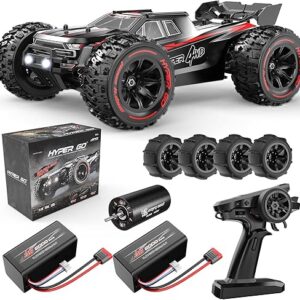 HYPER GO H14BM 1/14 Brushless RC Cars for Adults Fast 50 mph, RC Trucks 4X4 Offroad Waterproof, Electric Powered High Speed RC Car, Scary F…