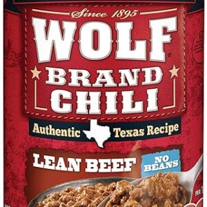 Wolf Brand Chili, Lean Beef no Beans