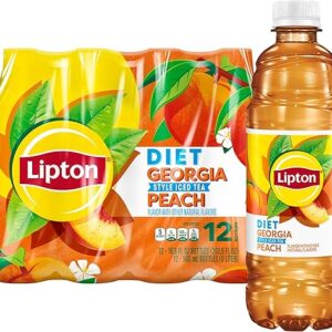 Lipton Diet Peach Iced Tea, 12-Pack