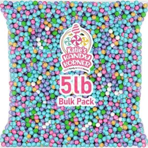Easter Chocolate Candy, 5lb Pack of SixletsCandy Bulk, Ideal Easter Basket Fillers for Kids and Adults, Smooth and Crunchy Chocolate for Sh…