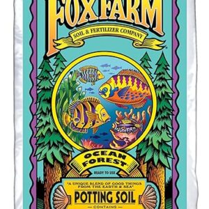 FoxFarm Ocean Forest Potting Soil, 1.5cu ft – Light, Aerated Texture, Designed for All Container Plants – pH Adjusted for Optimal Nutrient …