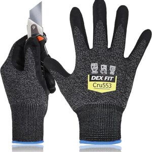 DEX FIT Level 5 Cut Resistant Gloves