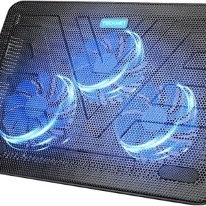 TECKNET Portable Laptop Cooling Pad with Fans