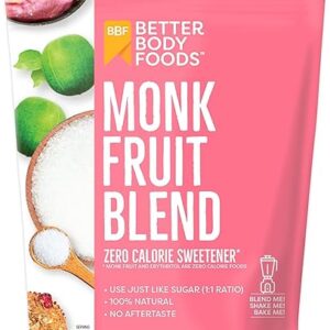 BetterBody Monk Fruit Sweetener Blend, 1lb