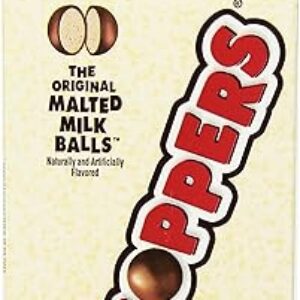 WHOPPERS Chocolate Malted Milk Balls Candy, 12 Ounce (Pack of 6)