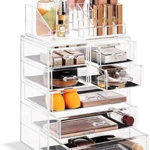 Sorbus® Acrylic Makeup and Jewelry Storage Case