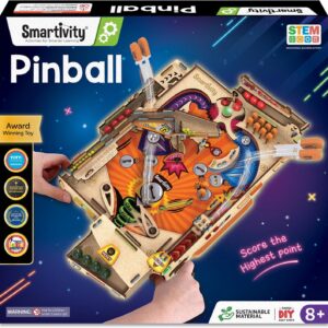 Smartivity DIY Pinball Machine Toy for Ages 8-99 Year Old | Award Winning Arcade Game | Birthday Gift Ideas for Kids & Adults | STEM Toy for…