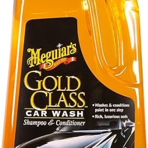 Meguiar’s Gold Class Car Wash – Get Professional Results in a Foam Cannon or as a Bucket Wash – Get a Clean and Glossy Finish That’s Safe f…