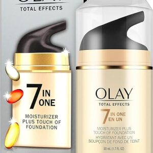 Olay Total Effects Face Moisturizer + Touch of Foundation, 1.7 fl oz