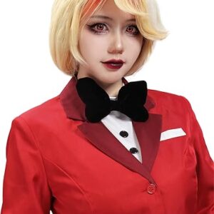 C-ZOFEK Charlie Cosplay Wig, Long Blonde Wig for Women Halloween (Blonde)